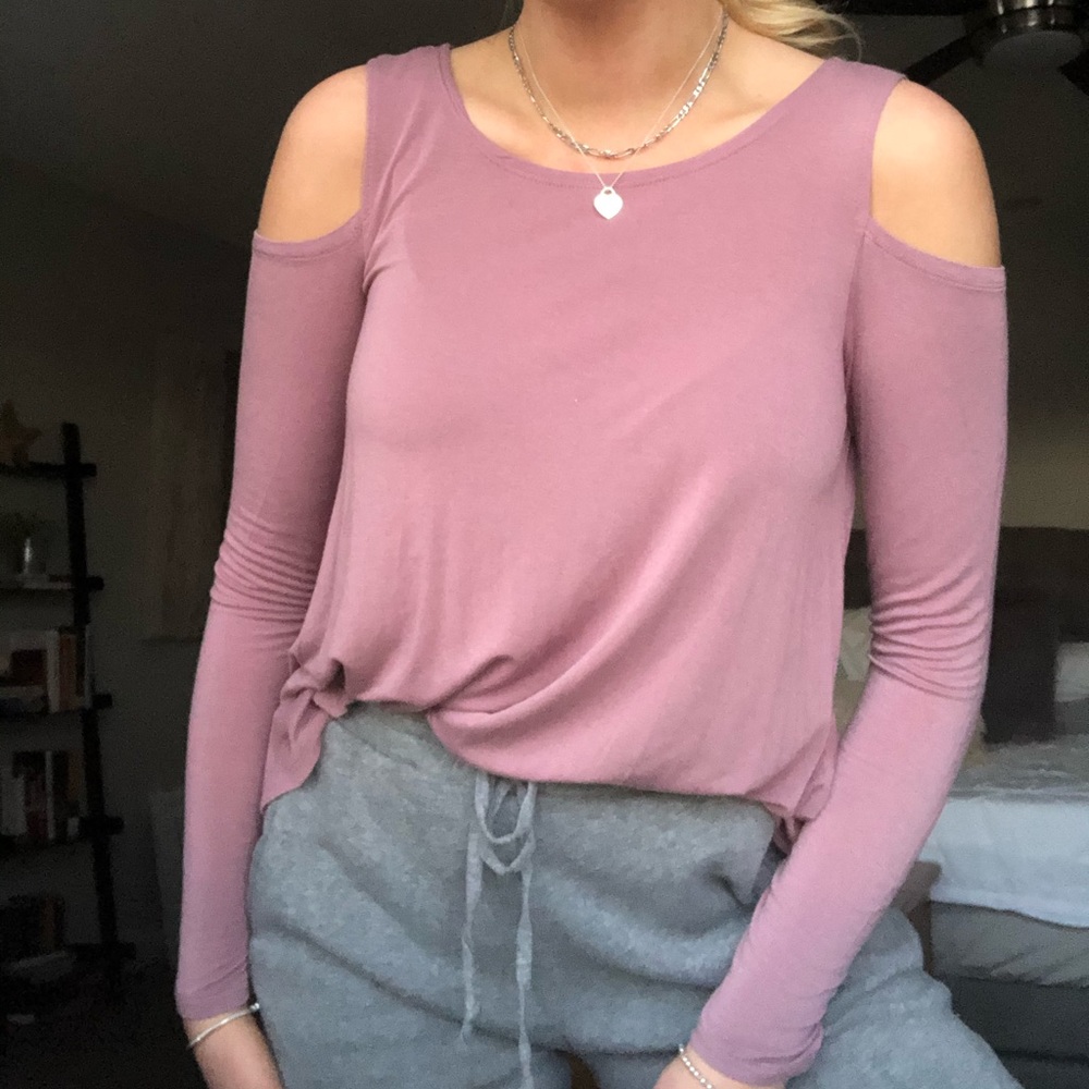 Garage Off the Shoulder Tee